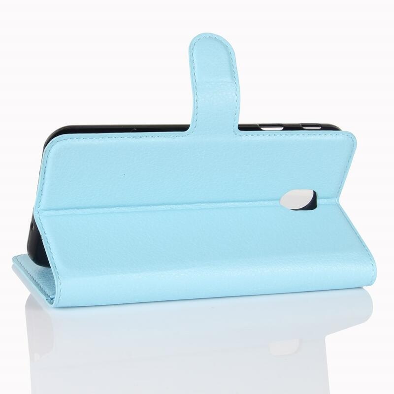 Grianes PU bőr tok Samsung Galaxy J5 (2017) készülékhez - kék