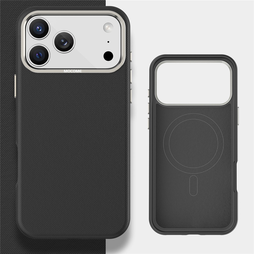 Griddy strapabíró, MagSafe-kompatibilis tok az iPhone 18 Pro Max-hoz – fekete