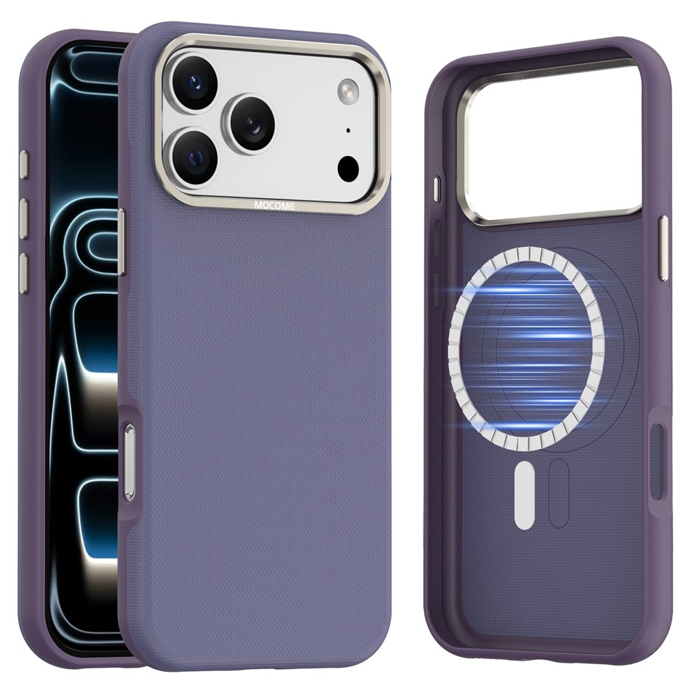 Griddy strapabíró, MagSafe-kompatibilis tok az iPhone 18 Pro Max-hoz – lila