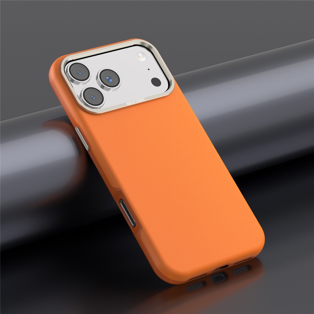 Griddy strapabíró, MagSafe-kompatibilis tok az iPhone 18 Pro Max-hoz – narancssárga
