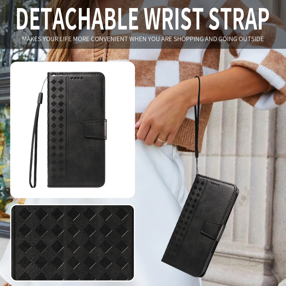 Gridy könyvtáska Samsung Galaxy S26/S26 Pro készülékhez - fekete