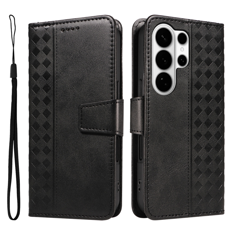 Gridy könyv tok Samsung Galaxy S26 Ultra készülékhez - fekete