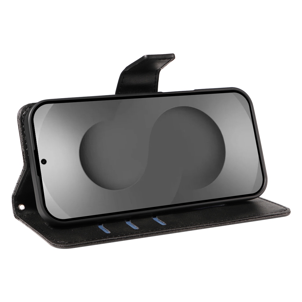 Gridy könyv tok Samsung Galaxy S26 Ultra készülékhez - fekete