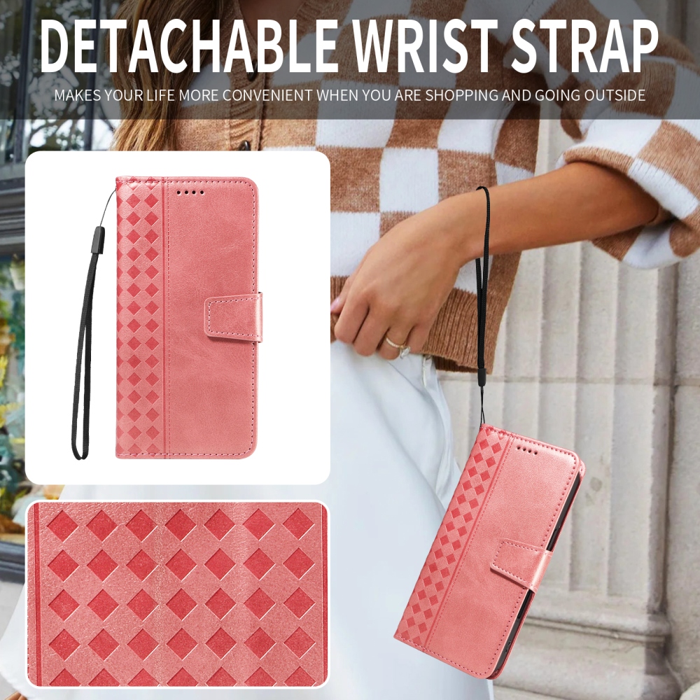 Gridy könyv tok Samsung Galaxy S26 Ultra készülékhez - rózsaarany