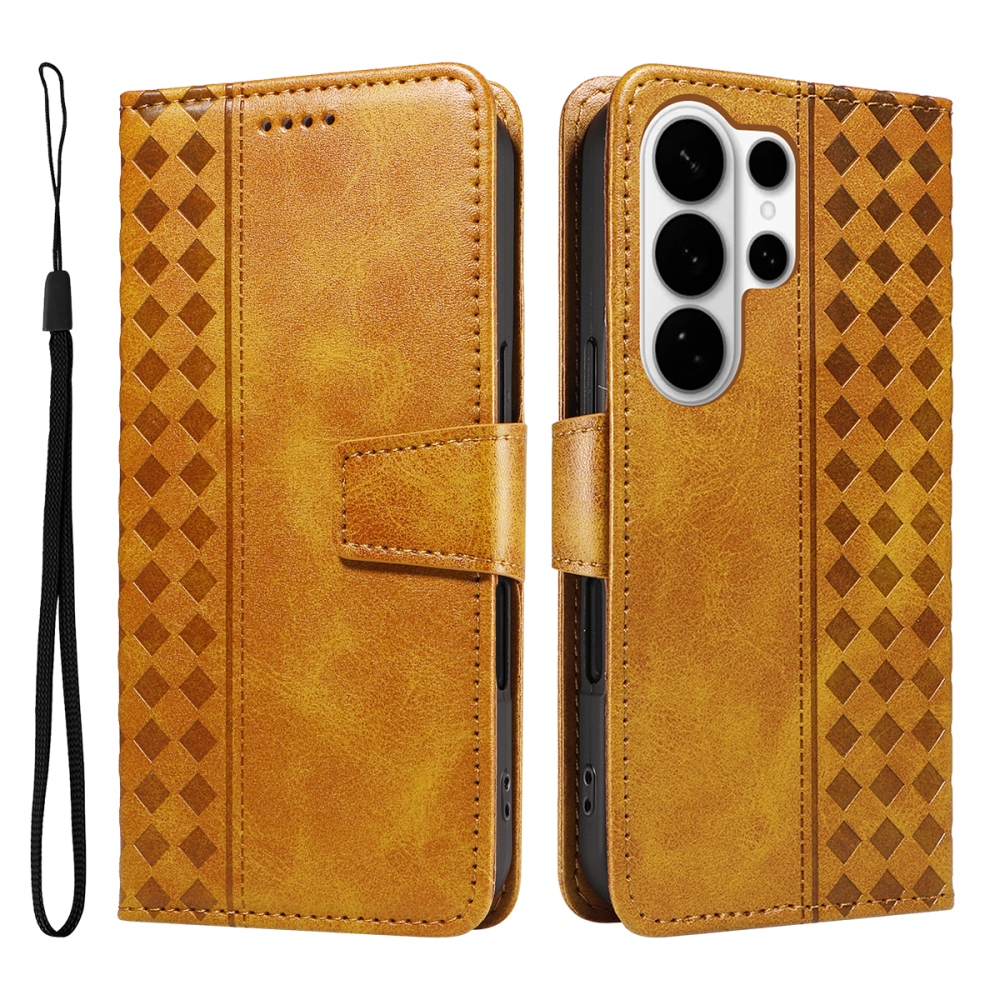 Gridy könyv tok Samsung Galaxy S26 Ultra készülékhez - sárga
