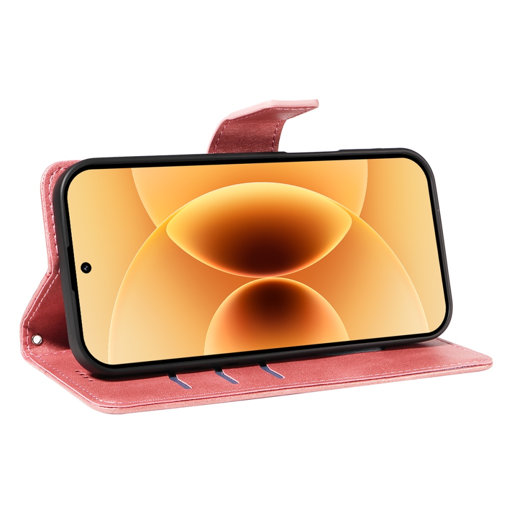 Gridy könyv tok Xiaomi 17 - rózsa arany