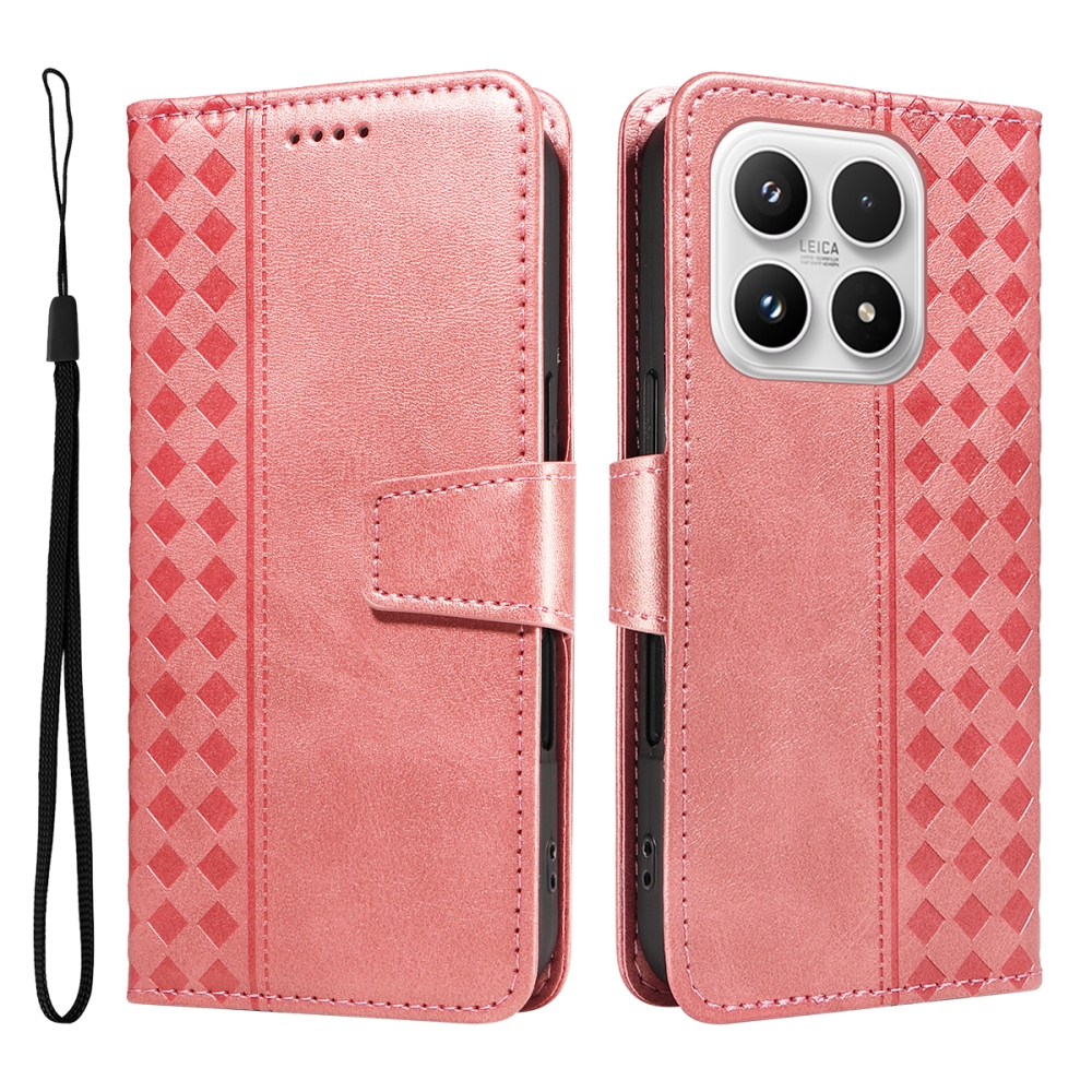 Gridy könyv tok Xiaomi 17 - rózsa arany