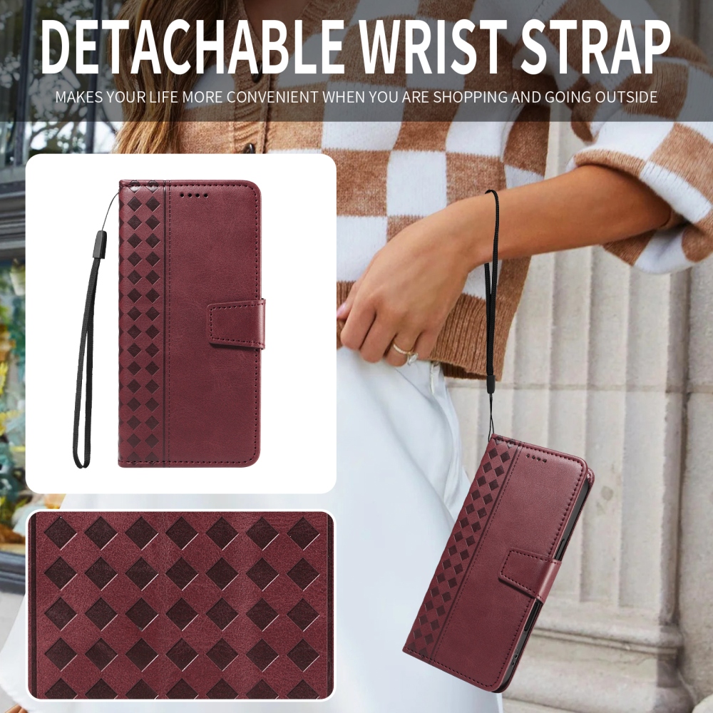 Gridy könyvtáska Xiaomi 17 - bordó színben