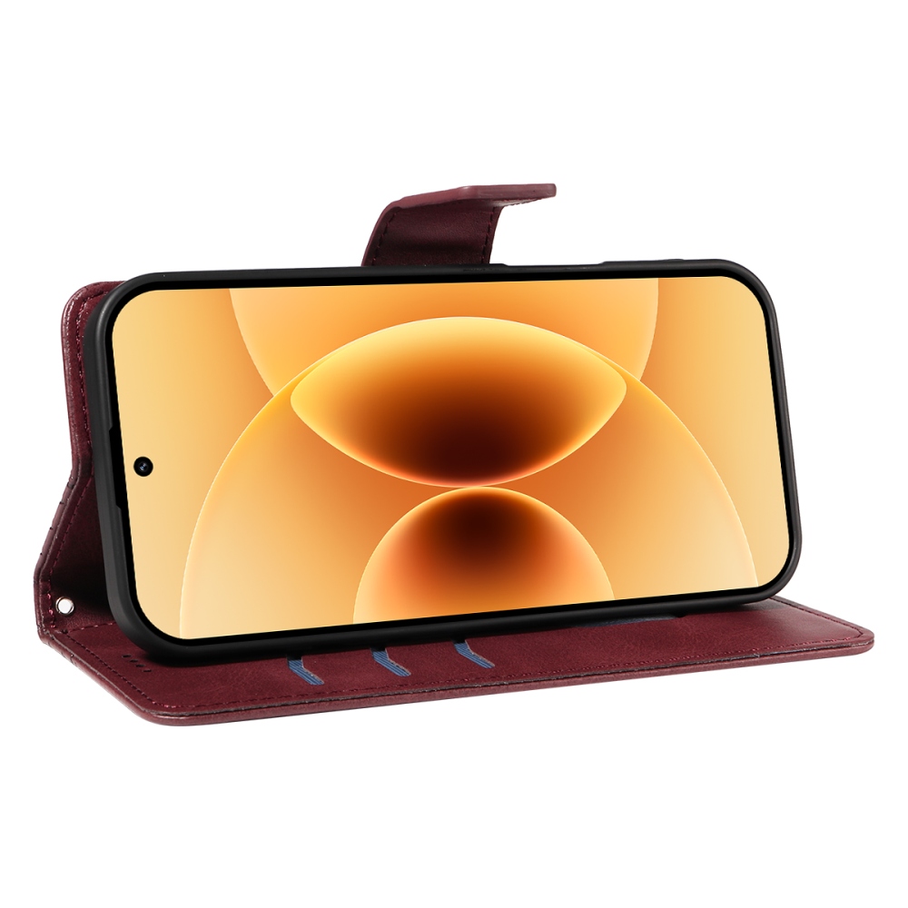 Gridy könyvtáska Xiaomi 17 - bordó színben