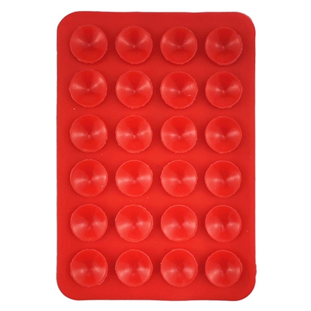 Grips tapadókorongos tartó mobiltelefonokhoz – piros