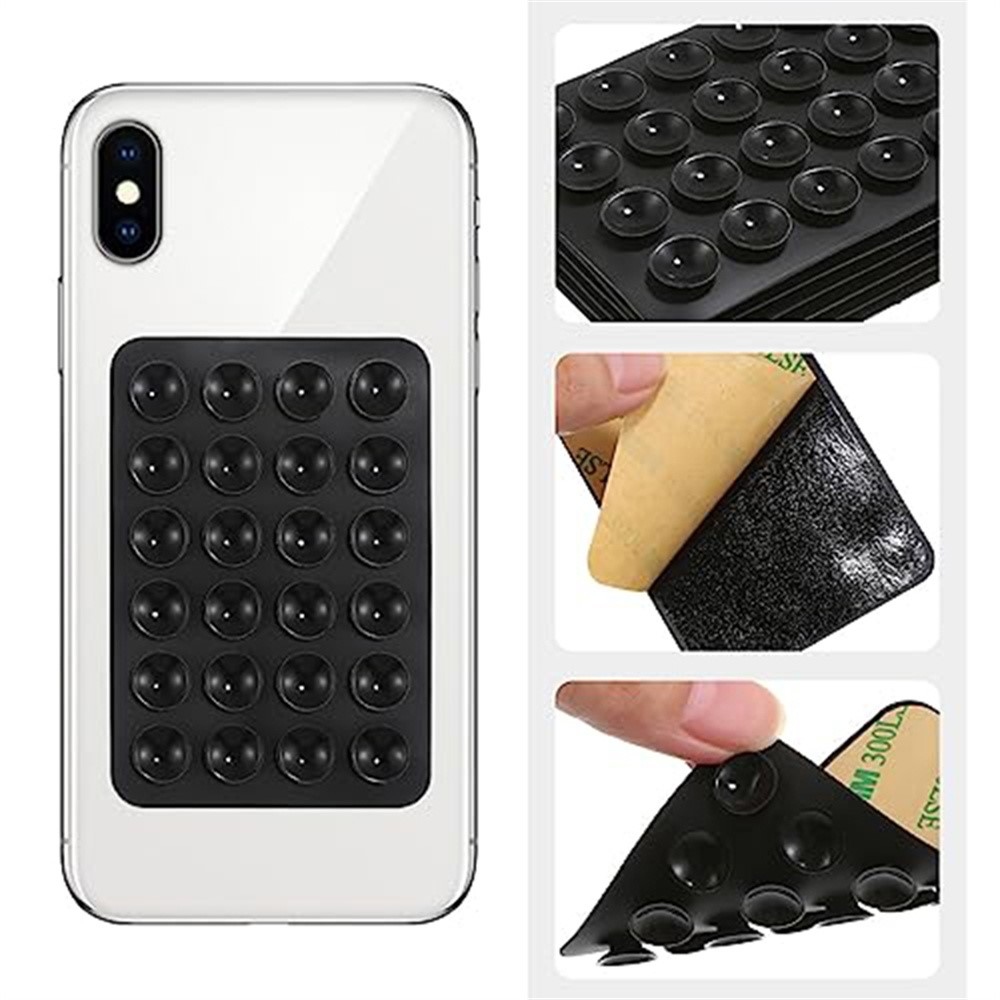 Grips tapadókorongos tartó mobiltelefonokhoz – barna
