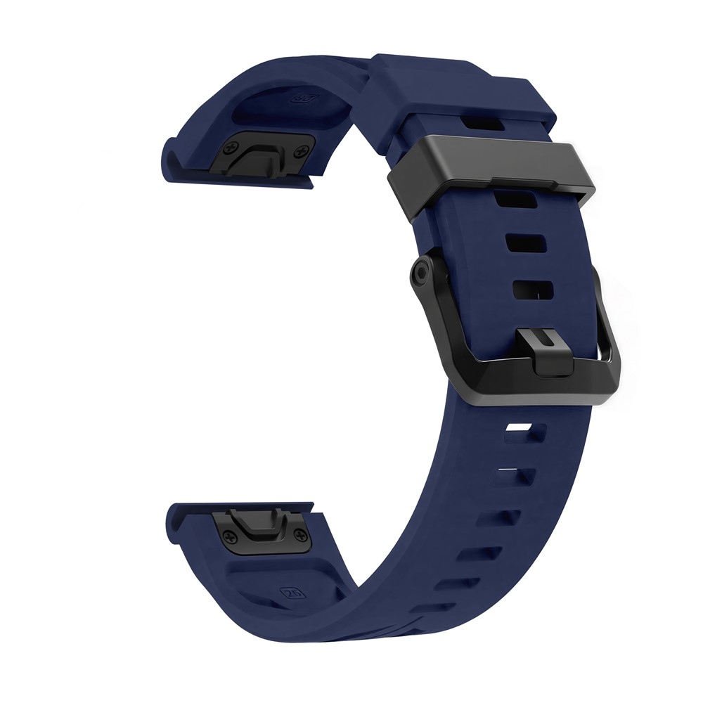 Groove szilikon karkötő, 22 mm, Garmin Fenix 8 Pro 47 mm/Fenix 8 47 mm modellekhez – kék