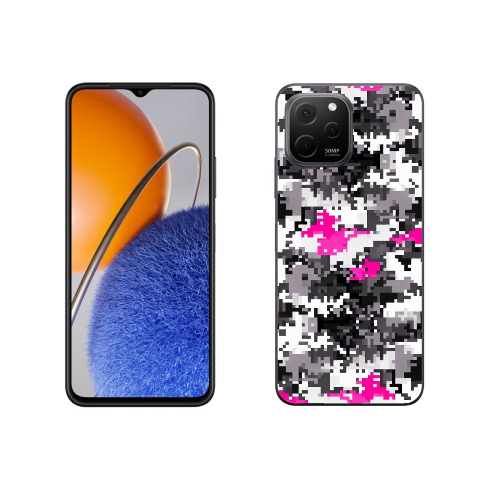 Gél borítás mmCase a Huawei Nova Y61 készülékhez - terepszínű minta 4