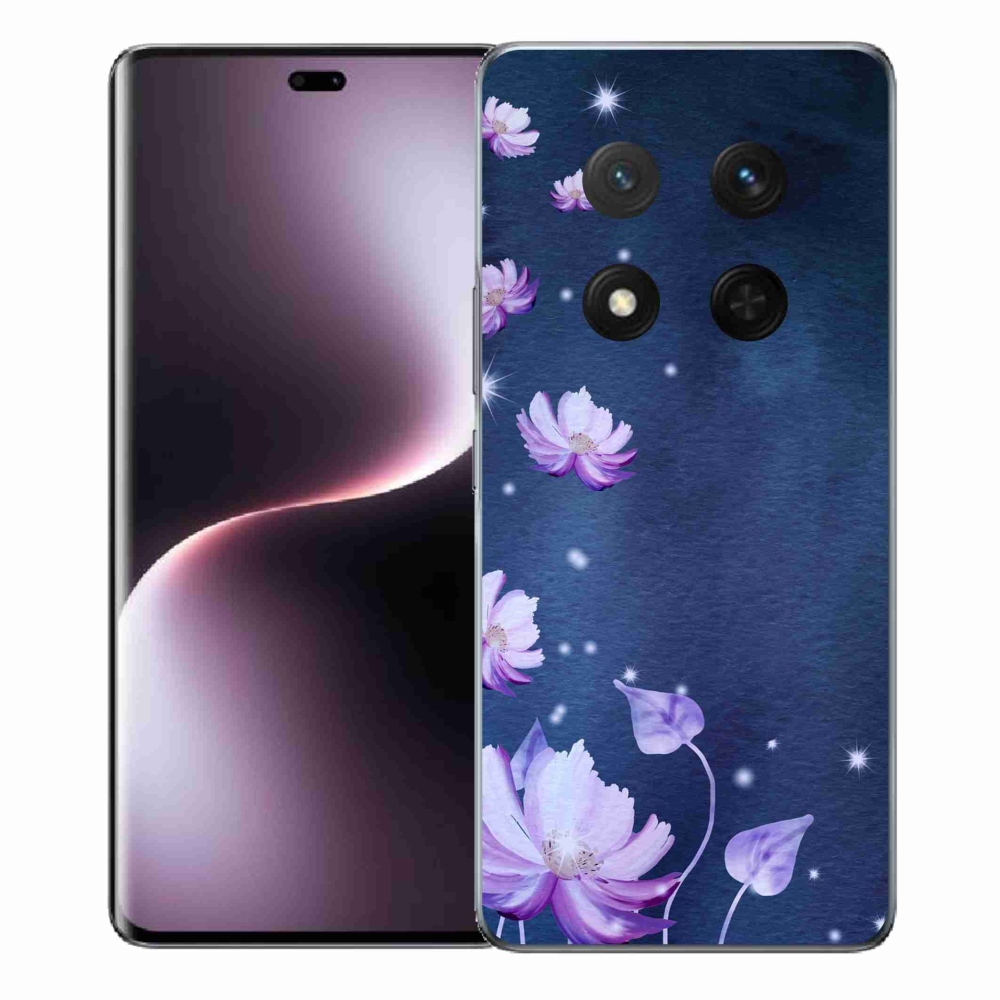 Gél borító mmCase a Honor Magic 7 Lite 5G számára - hulló virágok