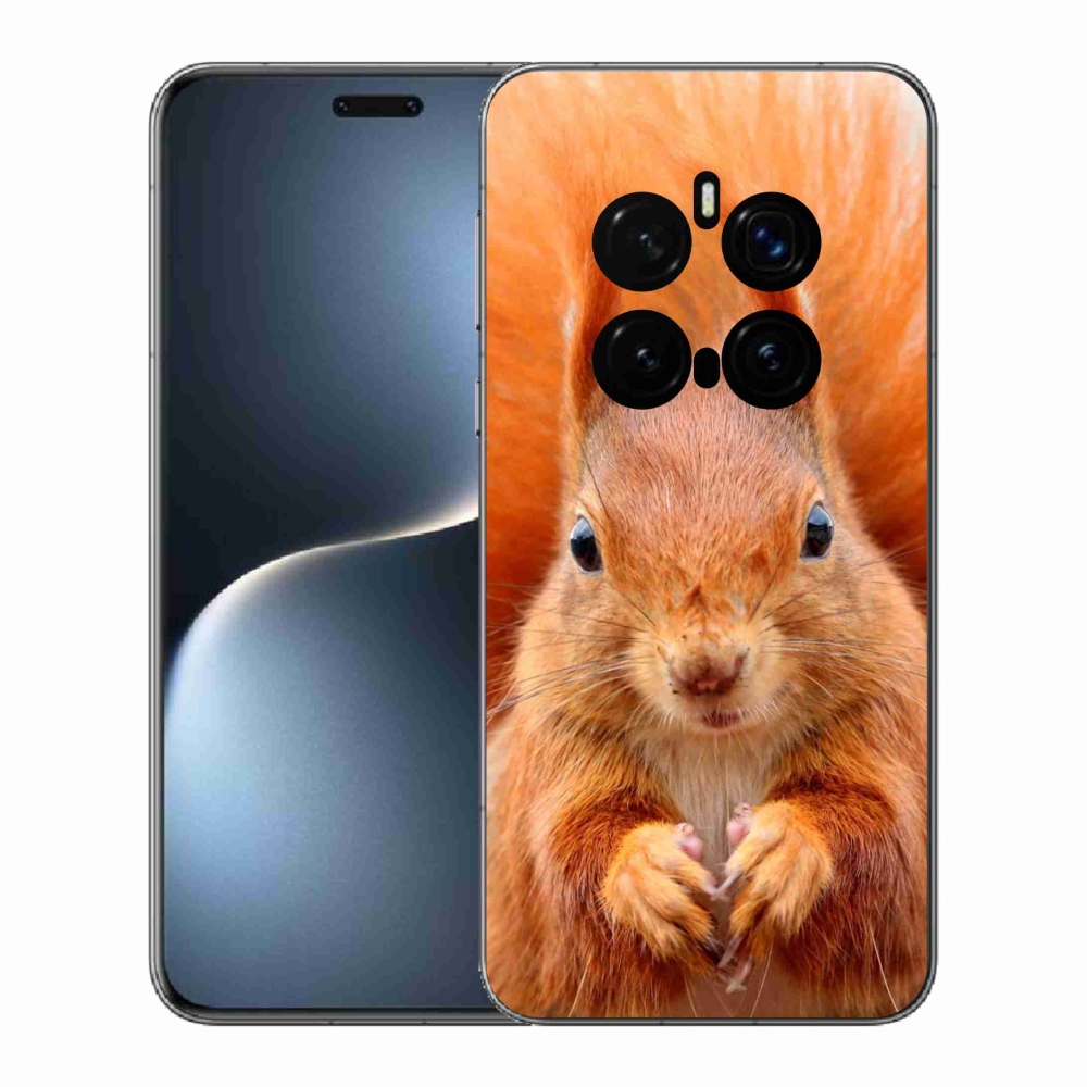 Zselés borítás mmCase a Honor Magic 7 Pro 5G készülékhez - mókus