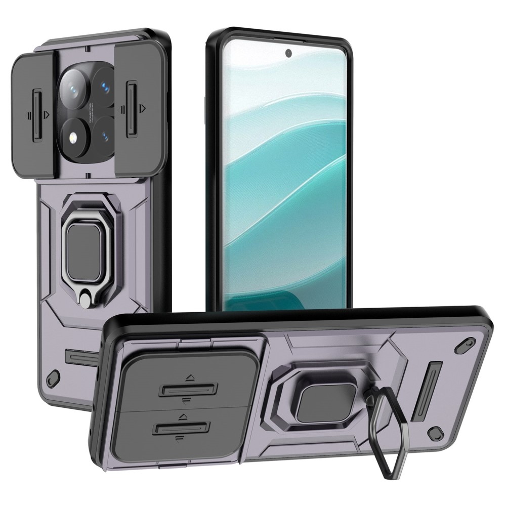 Lencseálló borítás a Xiaomi Redmi Note 14 Pro 5G/Poco X7 5G készülékhez - lila