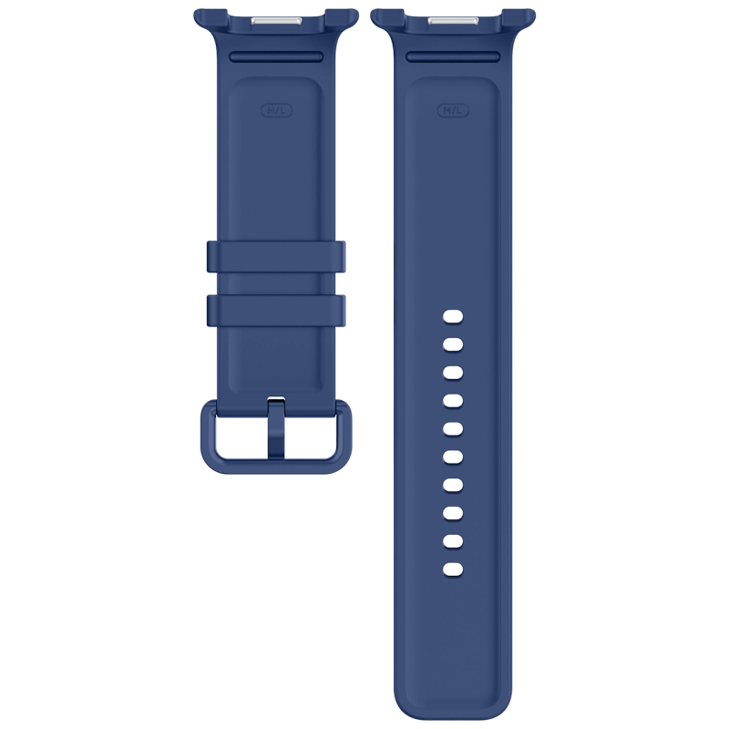 Tactical szilikon karkötő a Samsung Galaxy Watch 8/9-hez, kék