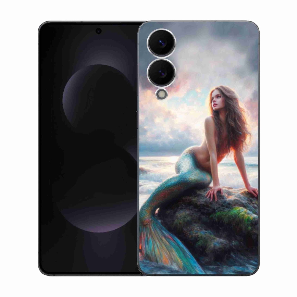 Zselés borítás mmCase Samsung Galaxy S25 Edge készülékhez - sellő