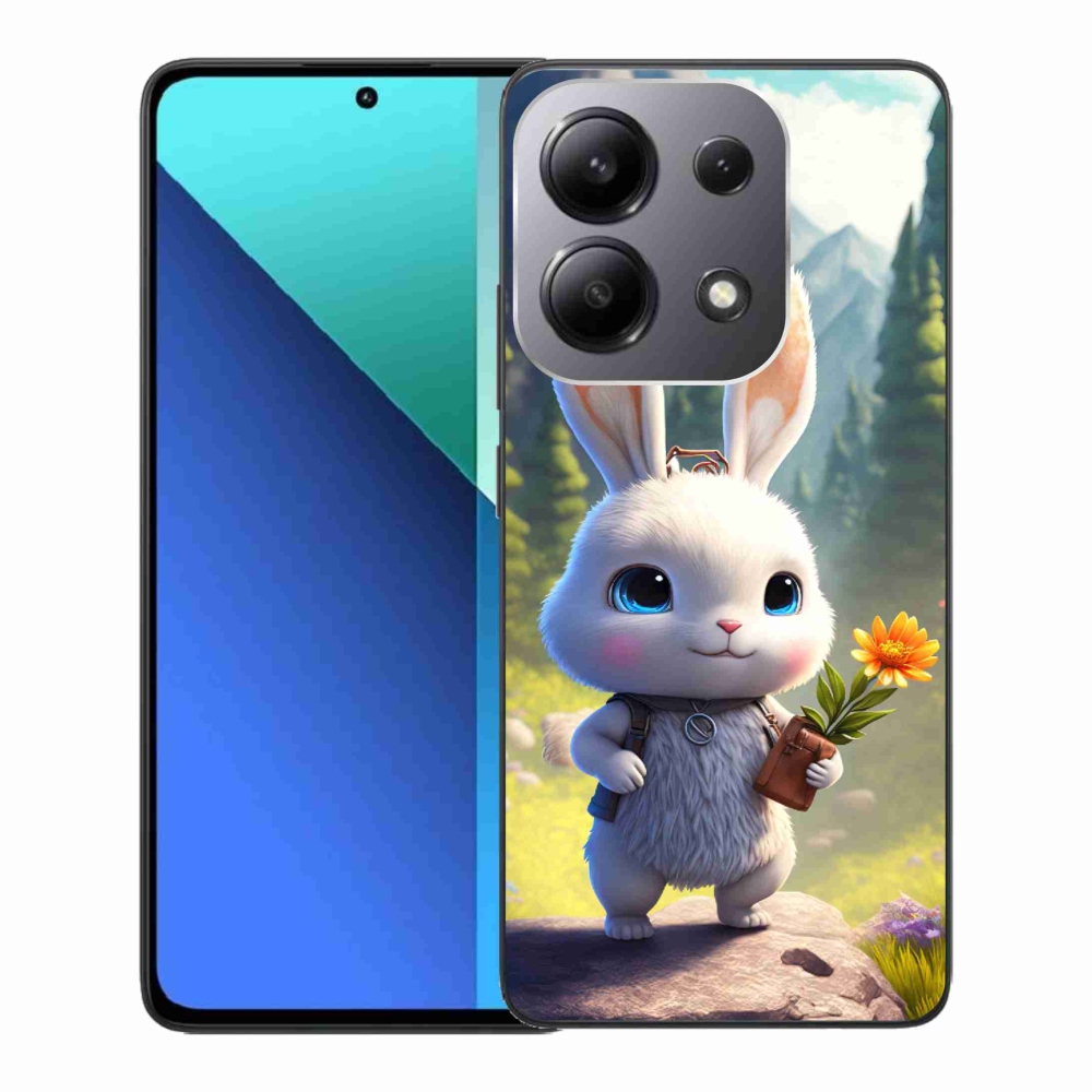 Gél borítás mmCase a Xiaomi Redmi Note 13-hoz - aranyos nyuszi
