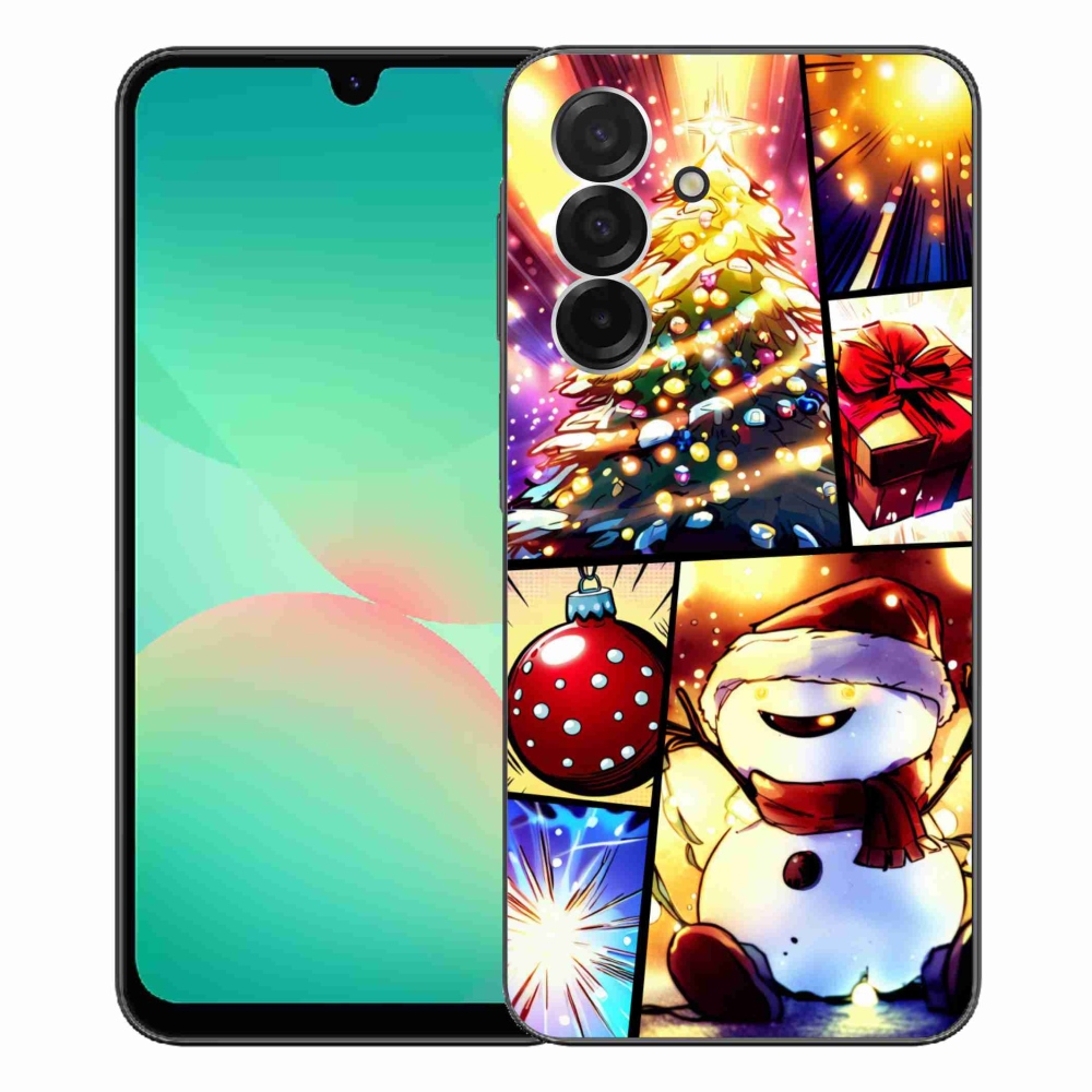 Gél borító mmCase Samsung Galaxy A26 5G - Karácsonyi motívumok 1