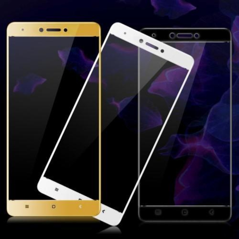 GT rögzítés teljes képernyő edzett üveg Xiaomi Redmi Note 4X - fehér szegélyen