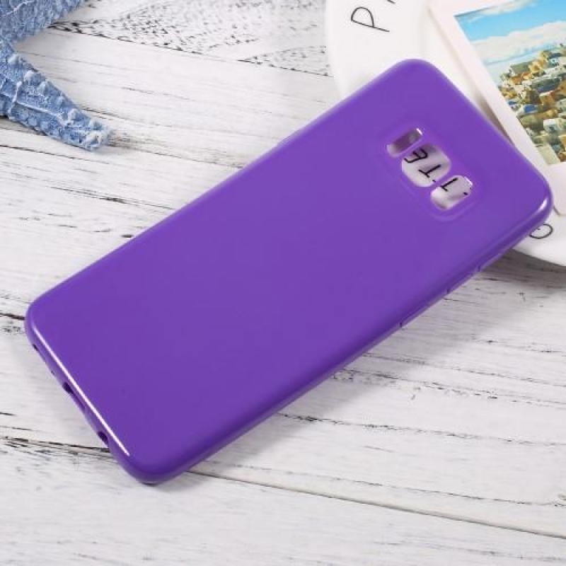 GT fényes zselés tok Samsung Galaxy S8 Plus készülékhez - lila