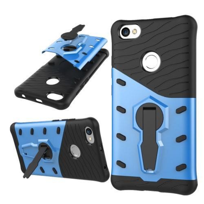 GT tartós tok forgatható állvánnyal Xiaomi Redmi Note 5A Prime készülékhez - kék