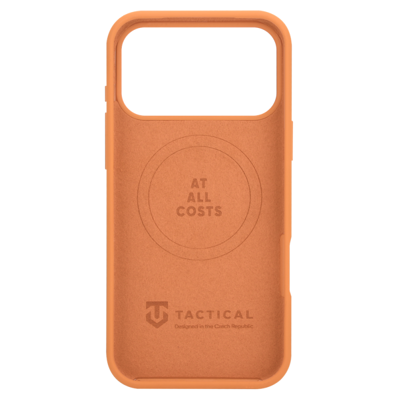 Taktikai MagForce bársony Smoothie borító Apple iPhone 17 Pro Max ügynök narancssárga színű ügynökhöz