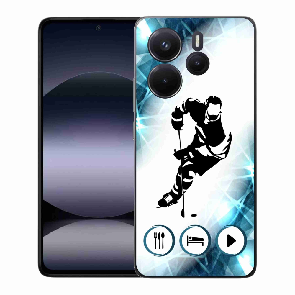 Gél borítás mmCase a Xiaomi Redmi Note 14-hez - hoki 1