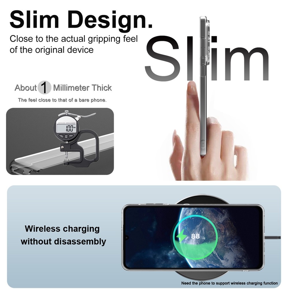 IMK zselés tok Samsung Galaxy A07 4G - átlátszó