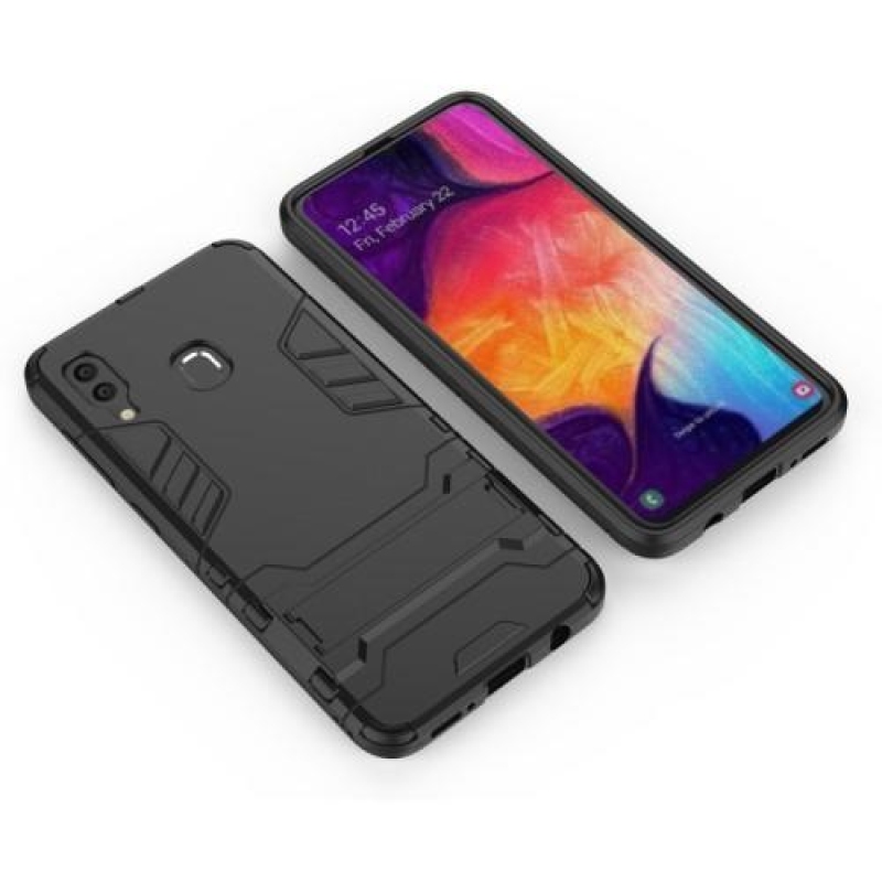 Guard hibrid tartós tok Samsung Galaxy A30 / A20 készülékhez - fekete