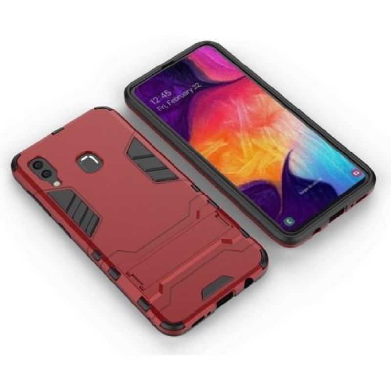 Guard hibrid tartós mobil tok Samsung Galaxy A30 / A20 készülékhez - piros