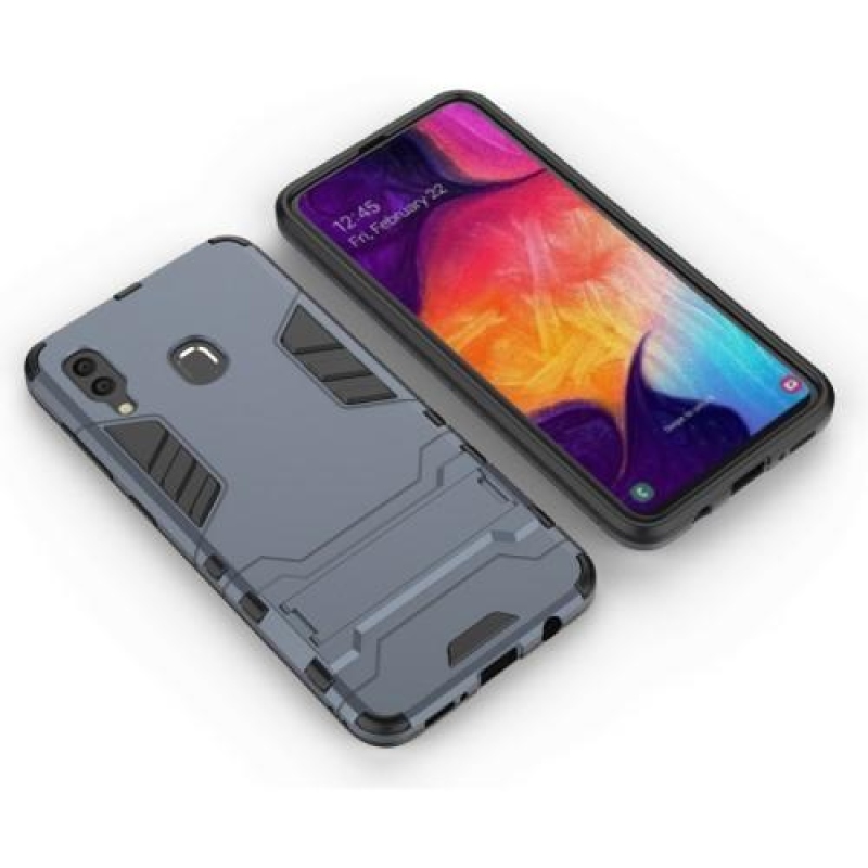 Guard hibrid tartós tok Samsung Galaxy A30 / A20 készülékhez - sötétkék