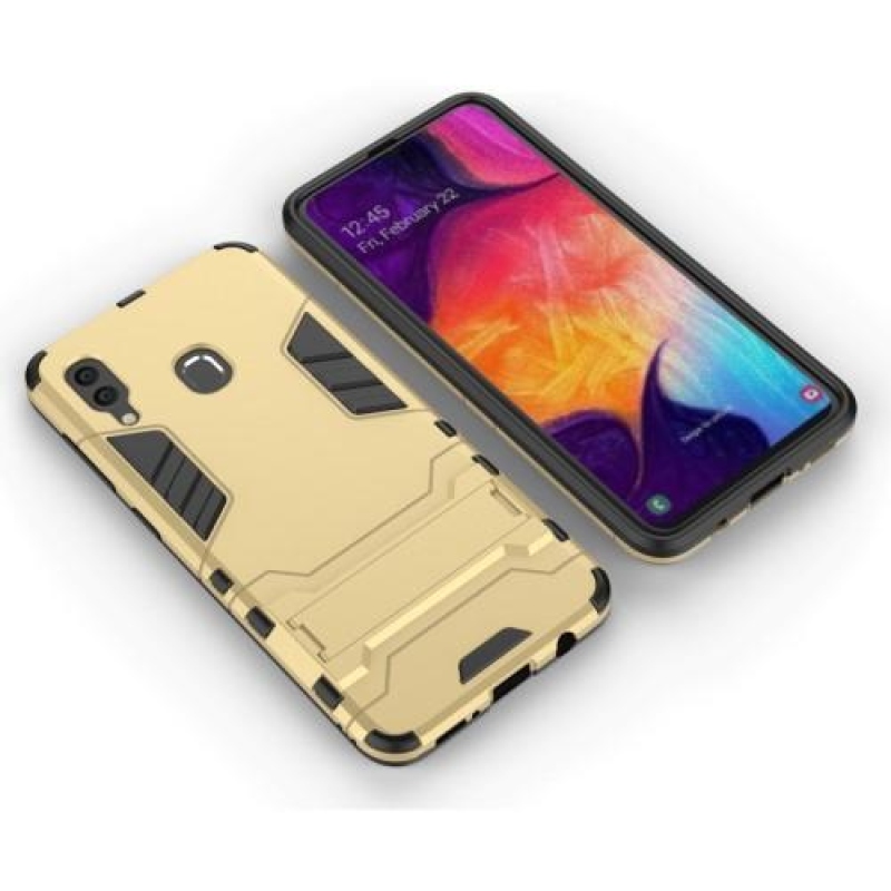 Guard hibrid tartós mobil tok Samsung Galaxy A30 / A20 készülékhez - arany színű