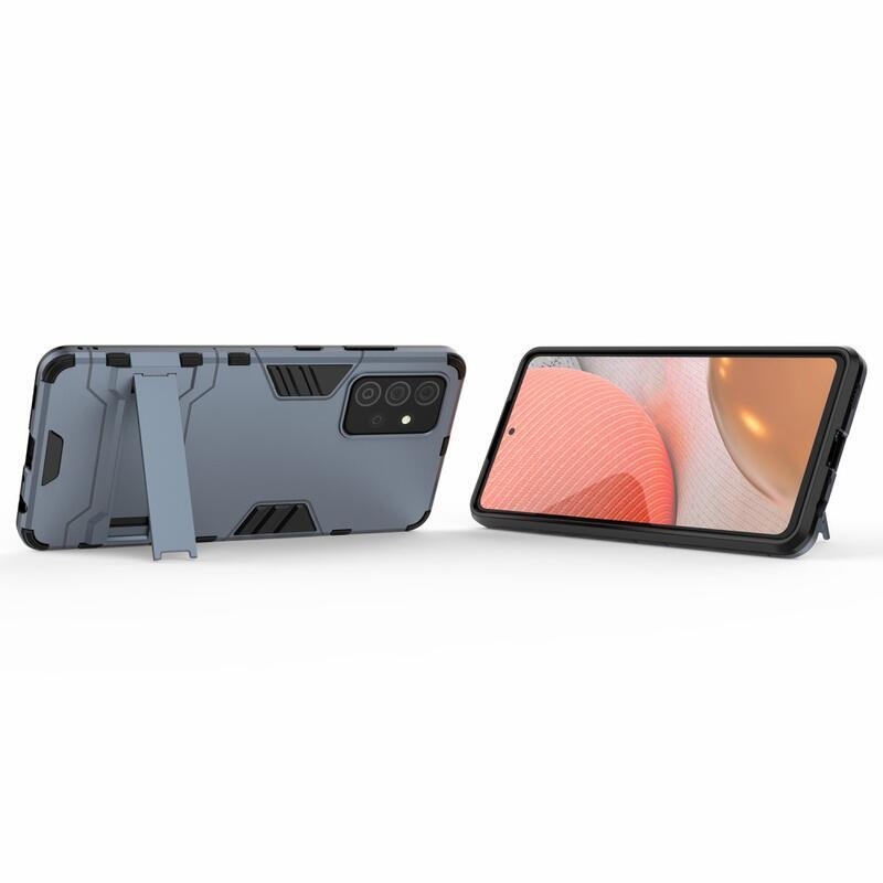 Guard tartós hibrid borítás Samsung Galaxy A72 5G készülékhez - kék