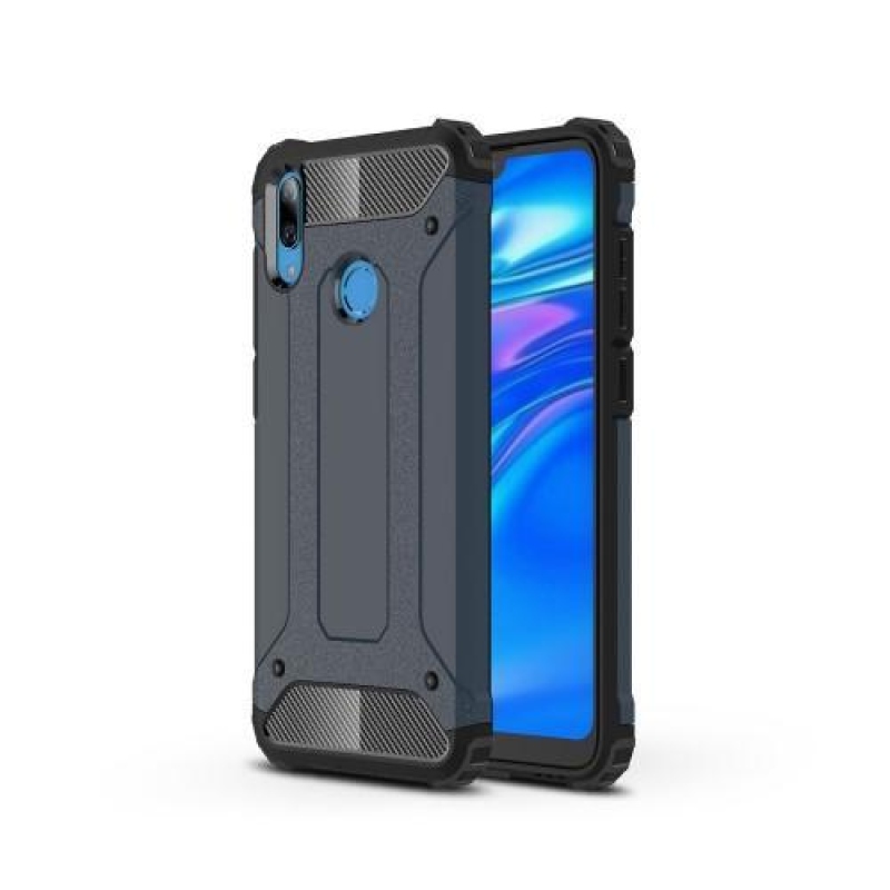 Armor tartós hibrid mobiltok Huawei Y7 (2019) - sötétkék
