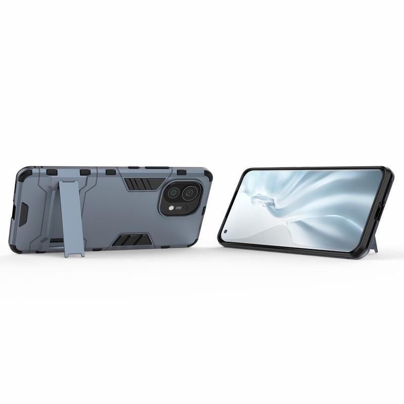 Guard tartós hibrid tok Xiaomi Mi 11-hez - kék