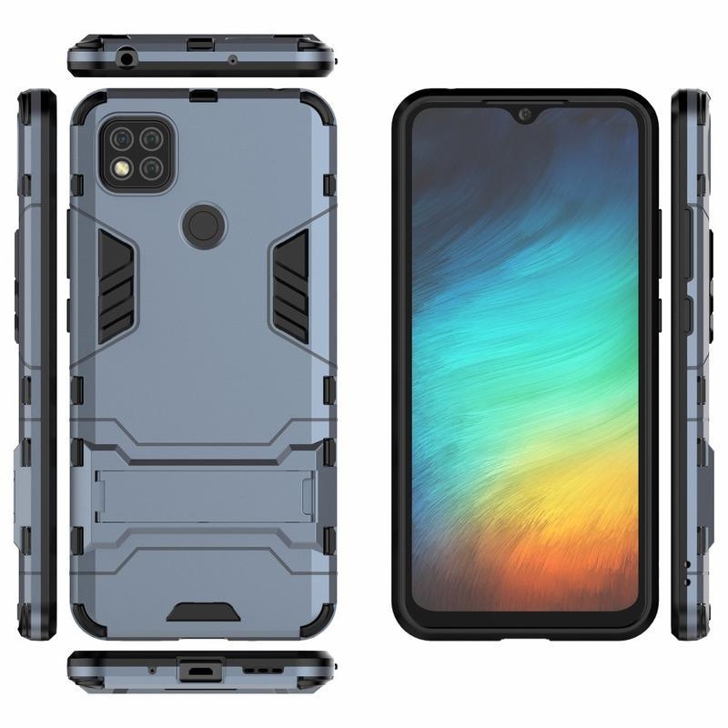 Guard tartós hibrid tok a Xiaomi Redmi 9C számára - kék