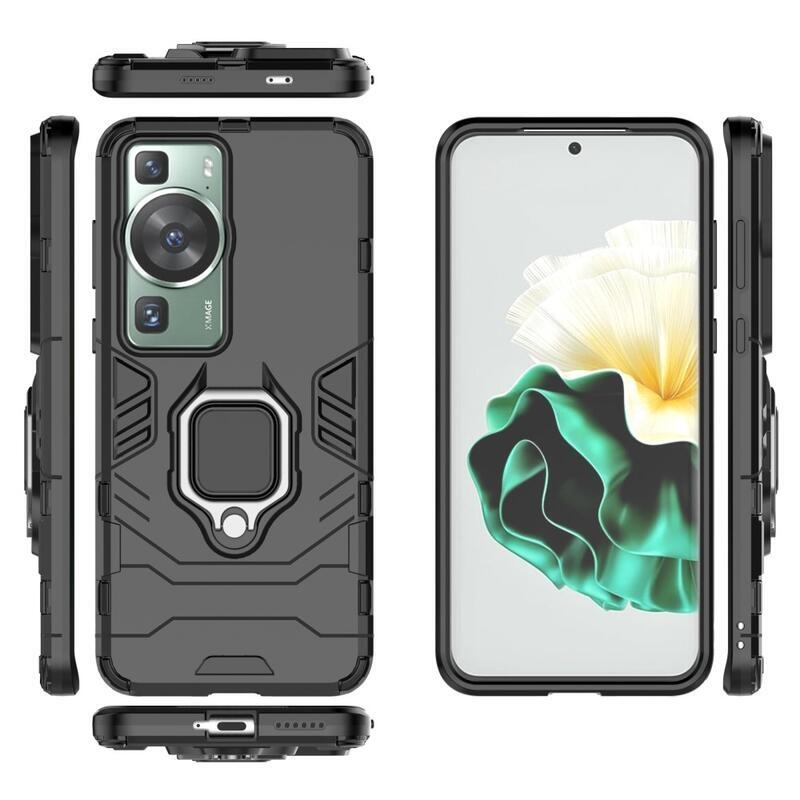 Guardy tartós hibrid borító Huawei P60 Pro készülékhez - fekete