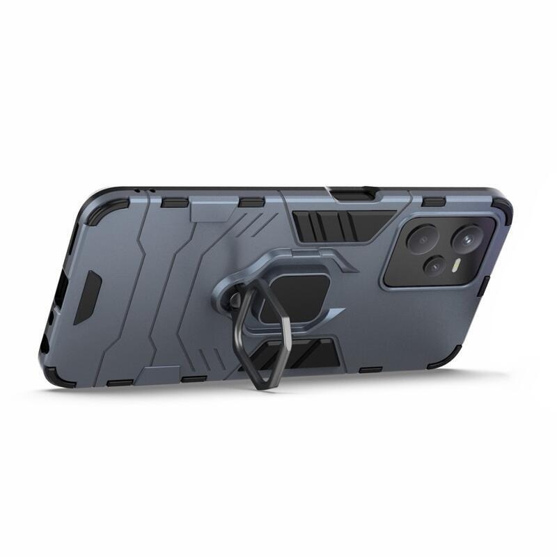 Guardy tartós hibrid mobiltelefon borító Realme C35 - kék