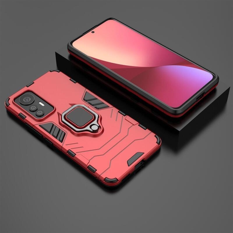 Guardy tartós hibrid borító Xiaomi 12 Lite-hoz - piros