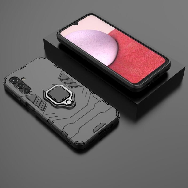 Guardy tartós hibrid borító Samsung Galaxy A14 4G/5G készülékhez - fekete