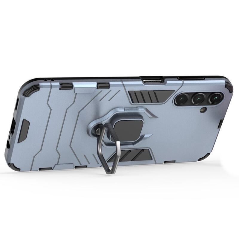 Guardy tartós hibrid borítás Samsung Galaxy A14 4G/5G készülékhez - kék