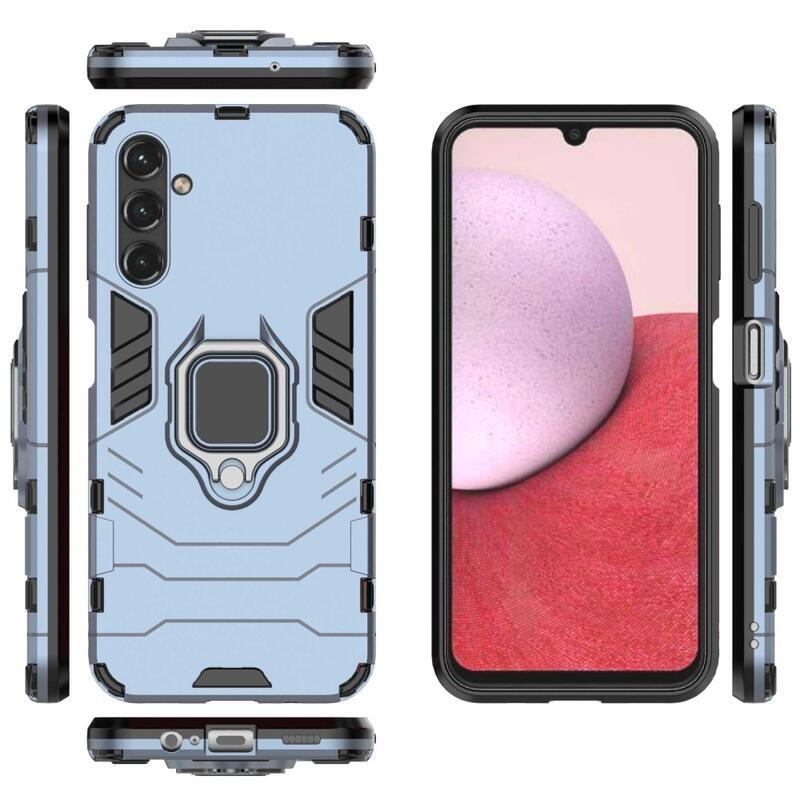 Guardy tartós hibrid borítás Samsung Galaxy A14 4G/5G készülékhez - kék