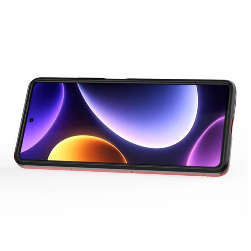 Guardy tartós hibrid borító a Xiaomi Poco F5 készülékhez - piros