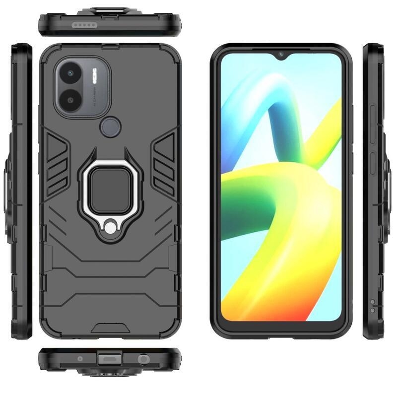 Guardy tartós hibrid borító Xiaomi Redmi A1+/A2+ készülékhez - fekete