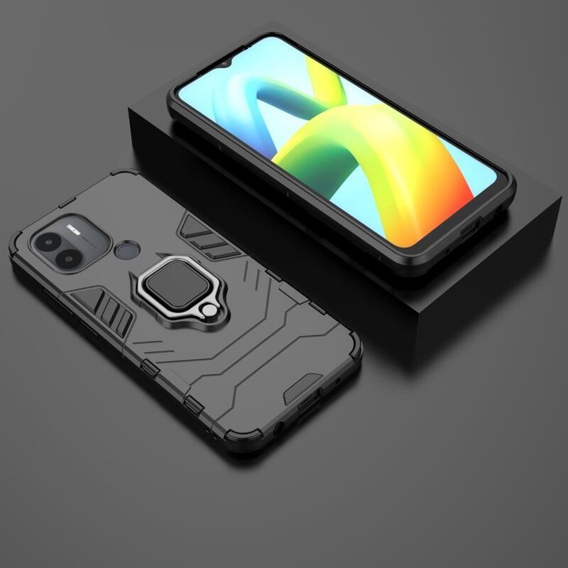 Guardy tartós hibrid borító Xiaomi Redmi A1+/A2+ készülékhez - fekete