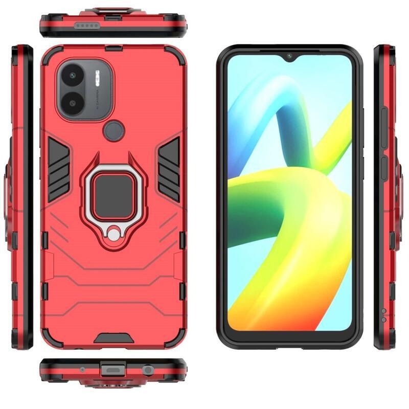 Guardy tartós hibrid borító Xiaomi Redmi A1+/A2+ készülékhez - piros