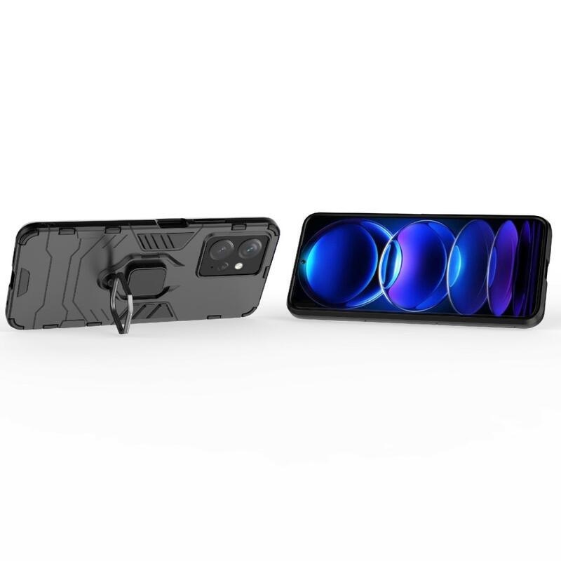 Guardy tartós hibrid borító a Xiaomi Redmi Note 12 4G készülékhez - fekete