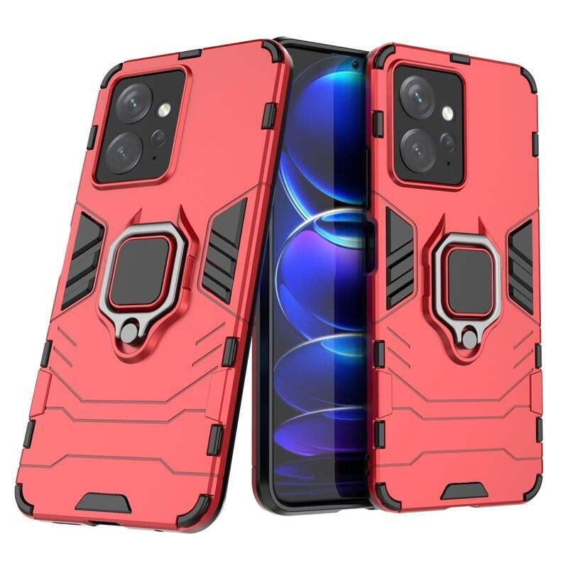 Guardy tartós hibrid borító a Xiaomi Redmi Note 12 4G készülékhez - piros